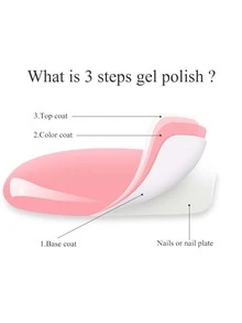 Juego de 4 esmaltes de uñas de gel de 0.2 fl oz, color pastel de verano, negro, blanco, plata y oro, kit de gel de uñas con 3 piezas de capa superior y base brillante y mate para decoración de uñas, diseño de salón, regalos de manicura para mujeres y niñas - Multicolor - Ver 11