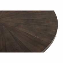 COZAYH Round Wood End Tables With Storage, Rustic Farmhouse Accent Table With Distressed Wood Top, Circle Table For Living Room, 24Dx24Wx24H In - 仿舊白色和棕色 - 查看 9