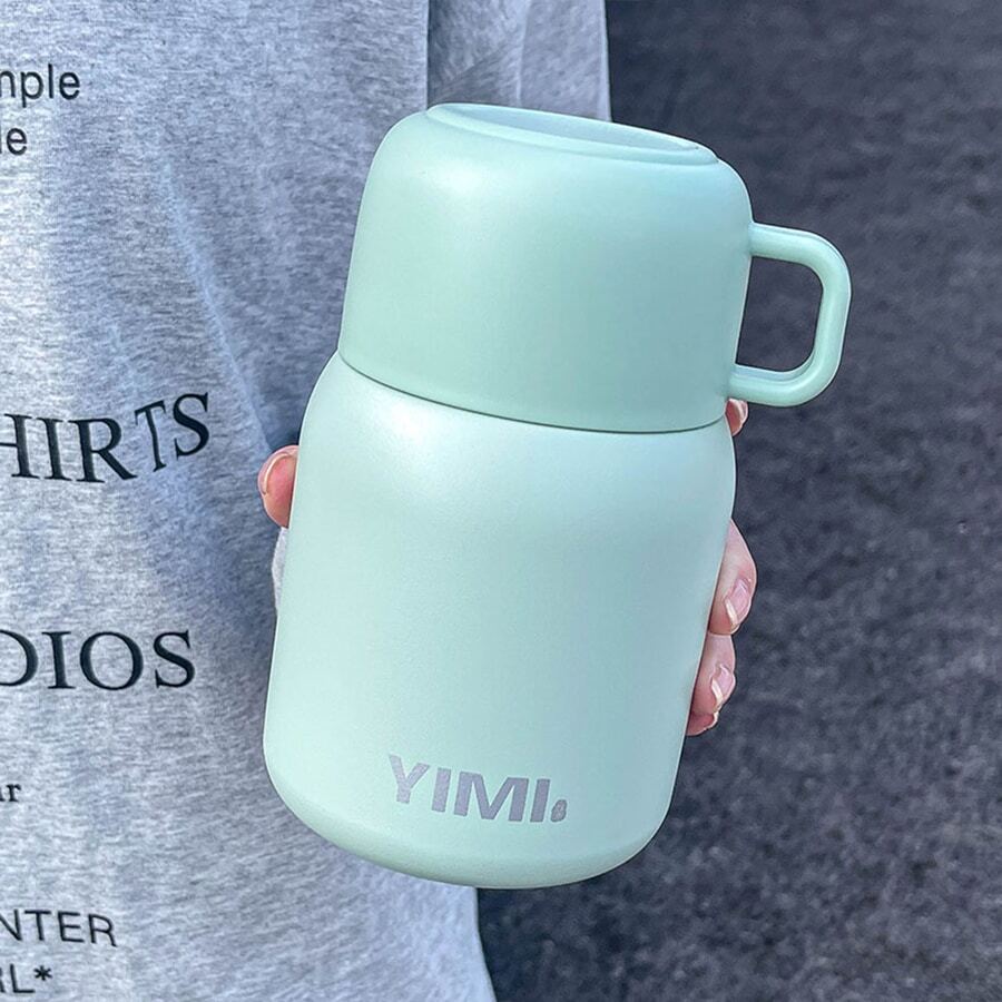 Termo de acero inoxidable - Verde - Ver 1