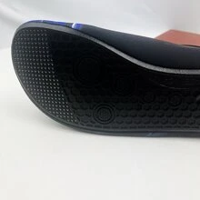 男士沙灘袜鞋,防滑柔軟底部,快乾防水鞋適用於海灘、水上公園、徒步旅行、游泳鞋、水中赤腳鞋 - 深色水洗藍 - 查看 2