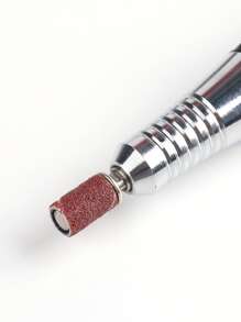 專為電動修甲機打磨頭設計的頭帶套裝,#120砂紙修甲打磨頭文件足部護理工具套裝,電動修甲套裝、凝膠卸除、拋光和足部鵝葡萄磨砂配件砂紙修甲打磨頭 - 杏色 - 查看 5