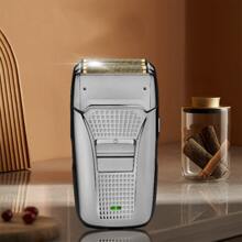 Men's Shaver, Electric Shaver Hair Cleaning Razor Beard Foil Shaving Machine Finishing Tool For Men - Dark Grey - View 5