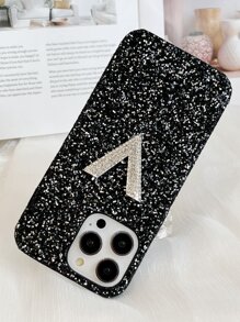 Đồ trang trí Rhinestone Ốp lưng & bao da điện thoại - màu đen - Xem 4