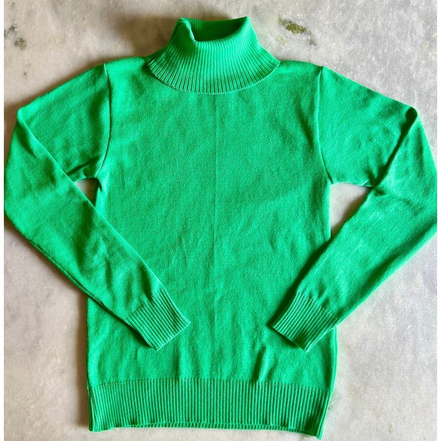 Blusa Feminina Básica Tricô Cacharrel Suéter Gola Alta Rolê