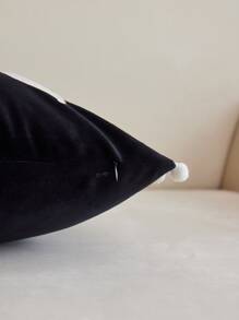 1 Pieza Funda De Almohada Bordada Con Fantasma De Halloween - Multicolor - Ver 6