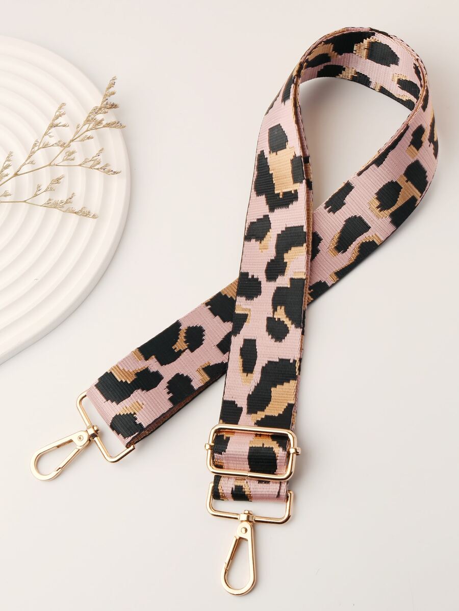 NEW Fashion Leopard Wide Purse Strap Adjustable Handbag Strap Replacement Shoulder Crossbody Strap (Wide:3.8cm) - View 1