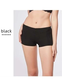 Mesh Sexy Breathable Butt Lifter Panties, Women's Flat Angle Shaped Enhancing Bottom Underwear, Slimming Body Shaping Shorts