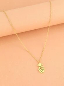 Kalung Liontin - Emas - View 4