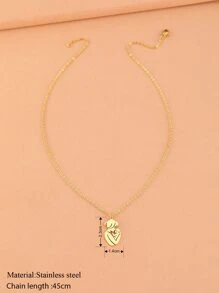 Kalung Liontin - Emas - View 7