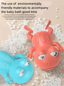浴缸&水玩玩具游泳青蛙,隨機色