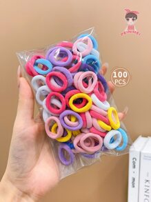 Chicas 1 pieza Cintas para el pelo pulgar bucle de toalla - Multicolor - Ver 3