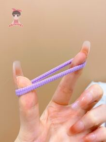 Chicas 1 pieza Cintas para el pelo pulgar bucle de toalla - Multicolor - Ver 5
