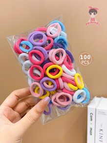 Chicas 1 pieza Cintas para el pelo pulgar bucle de toalla - Multicolor - Ver 6