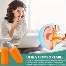 5/10pcs Sponge Earplugs For Noise Reduction, Sleep, Study, Anti-noise Without Hurting Ear - Multicolor - View 4