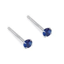 品質耳釘 - 銀色 - 查看 6