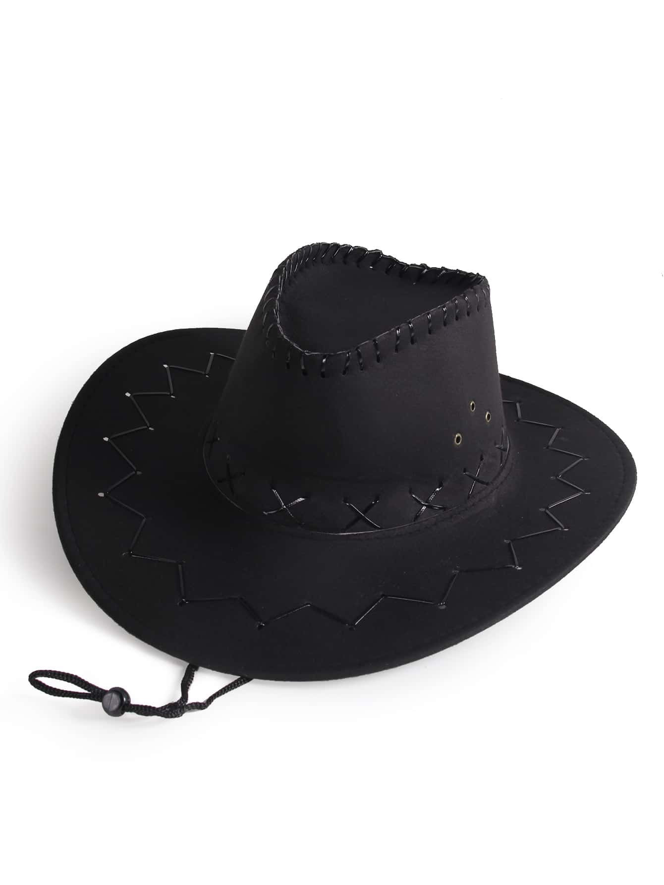 1 Miếng Cao Bồi Miền Tây Mũ Người Mỹ Retro Hiệp sỹ Hiệu suất Mũ - màu đen - Xem 1
