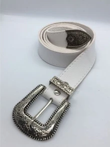 Women Belts - 白色 - 查看 2