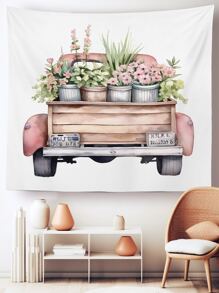 1 Miếng Hoa In Ô tô Tấm thảm - Nhiều màu - Xem 5