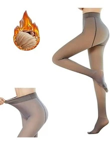 Women Tights - Beige - View 2