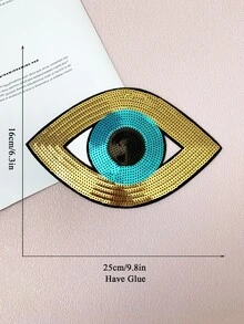 Parche para ojos con bordado - Multicolor - Ver 2