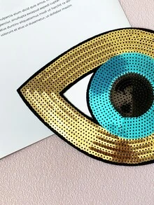 Parche para ojos con bordado - Multicolor - Ver 3