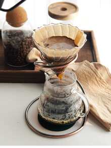 1入復古風格咖啡濾器架,採用蛇形鐵製,銅色調 - 銅色 - 查看 3