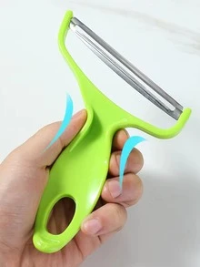 1pc Extra Large Vegetable Peeler Cabbage Shredder Cutter For Cabbage, Lettuce And Other Leafy Vegetables - Green - View 6