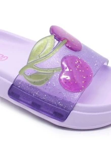Kids Flat Sandals - 中紫紅色 - 查看 5