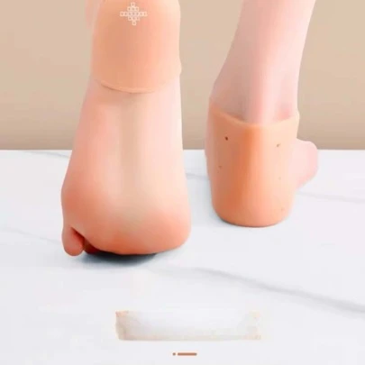 1 Par Almofado De Proteçao Silicone Cor Aleatoria Salto Simples