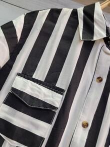 Women Blouses - 黑色 - 查看 2