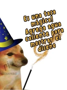 Taza Mágica Flork me gusta resolver las cosas con calma | Meme frase | Cerámica 11 oz Cambia de color | Para Café o té - Blanco - Ver 2