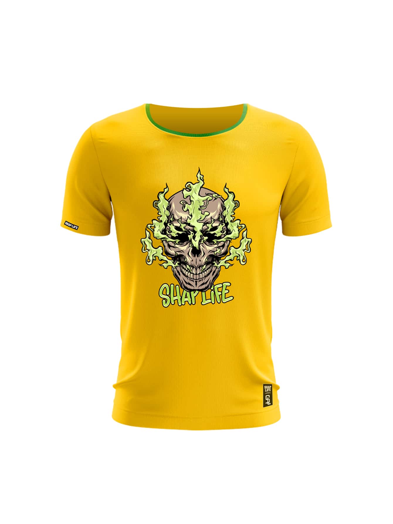 Men T-Shirts - Màu vàng - Xem 1