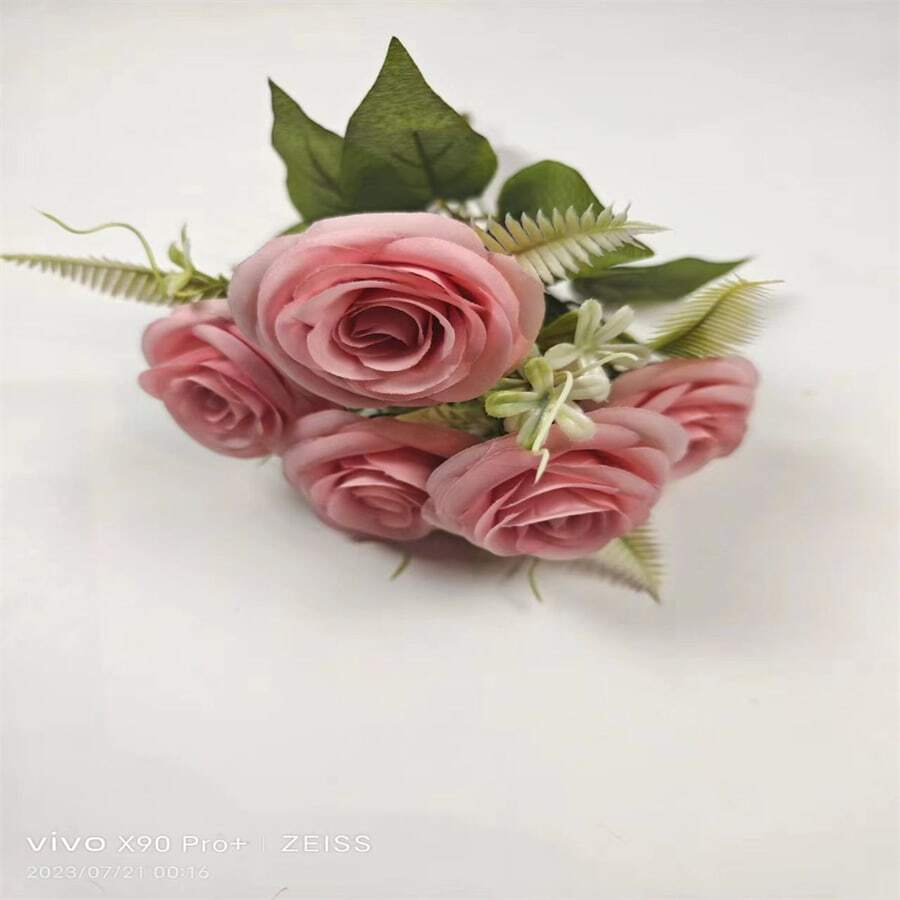 Artificial Flowers - Hồng đậm - Xem 1