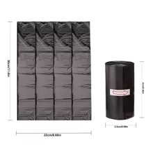 20 Rolls 300pcs Dog Poop Garbage Bag, Half Year Supply, Leak-proof, Thickened, Waste Collection Bag For Pets