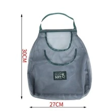 1 túi lưới đựng trái cây và rau củ, dụng cụ treo hành tỏi trong bếp có tay cầm, trang trí nhà cửa, quà tặng Giáng sinh, quà tặng gia đình, trang trí phòng - màu đen - Xem 9