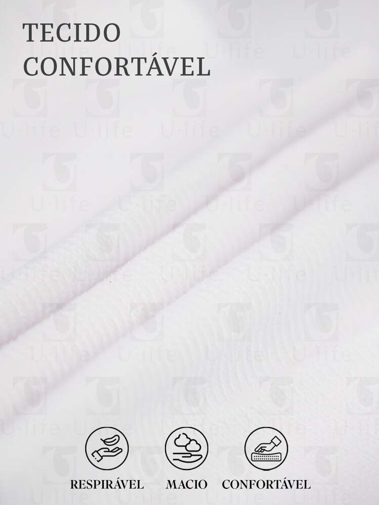Kit 3 Pares Meias - Cano Curto Masculina Soquete - Branco - Visão 3