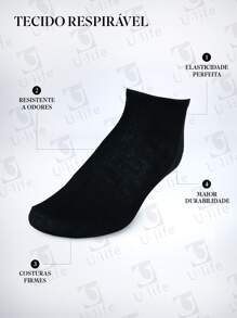 Men Toe Socks - Negro - Ver 6