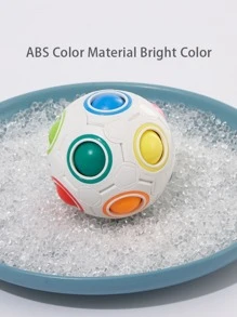 20個孔魔幻彩虹拼圖球,速度魔方,有趣緩壓球,益智玩具,適合男女孩子,適合兒童、青少年和成人圣誕節禮物