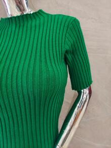 Women Sweater Dresses - màu xanh lá - Xem 3