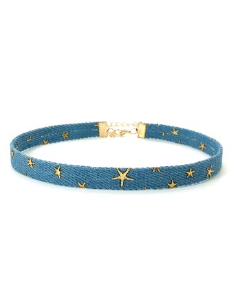 新款波西米亞風格女士短彩色鏈子項鍊,文學少女、閨蜜吊墜項鍊,復古男士項鍊