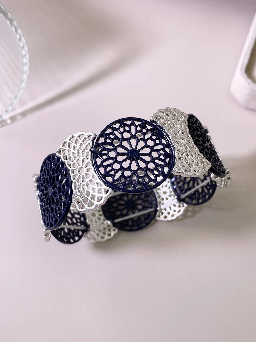 1個幾何復古手鐲 - 彩色 - 查看 1