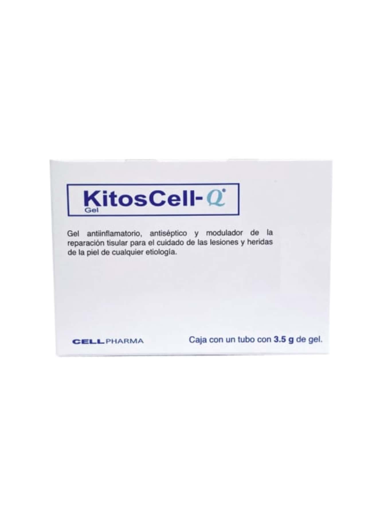 Kitoscell-Q Gel 3 5Gr - Azul y blanco - Ver 1
