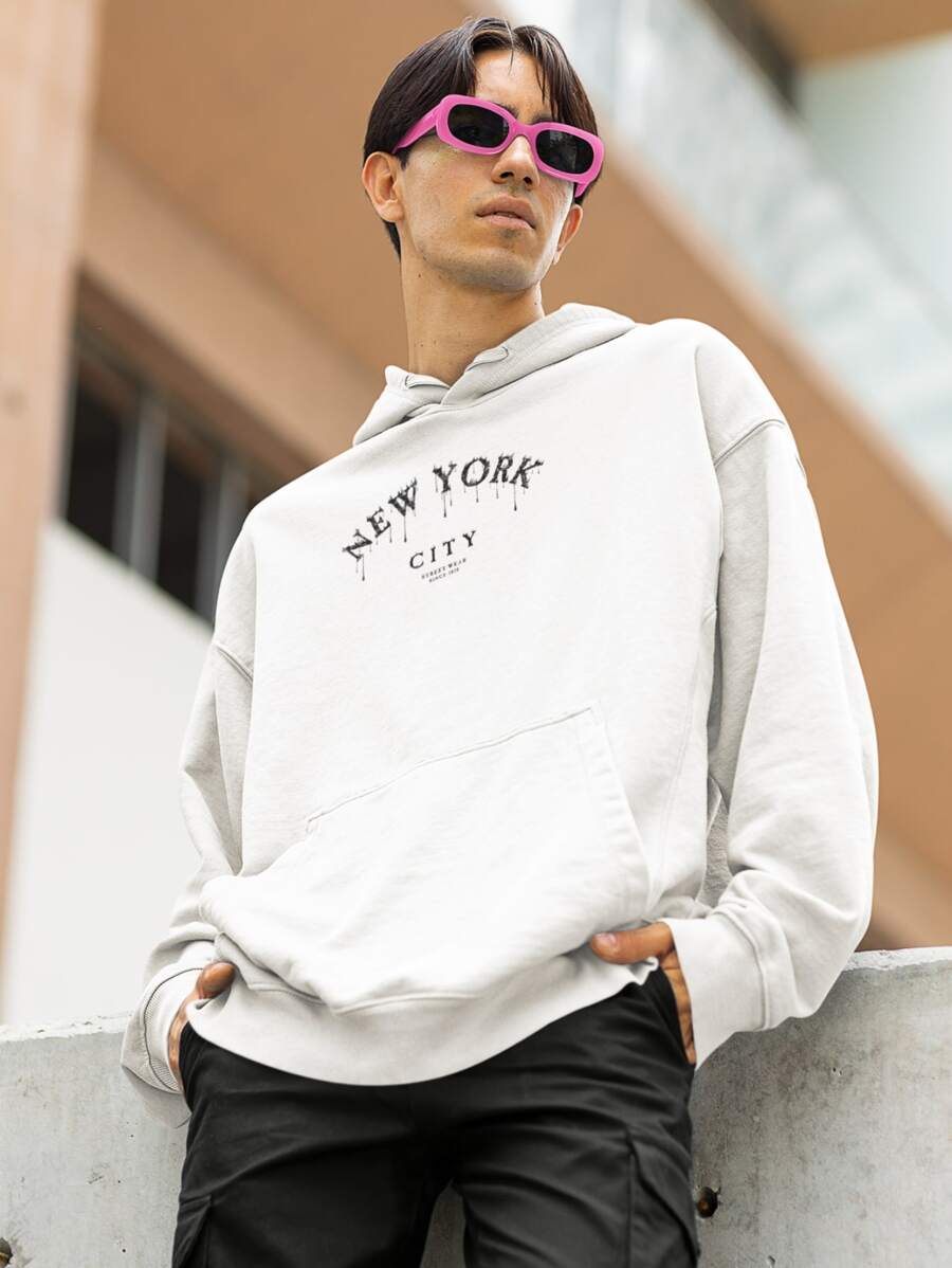 Men Sweatshirts - 白色 - 查看 1