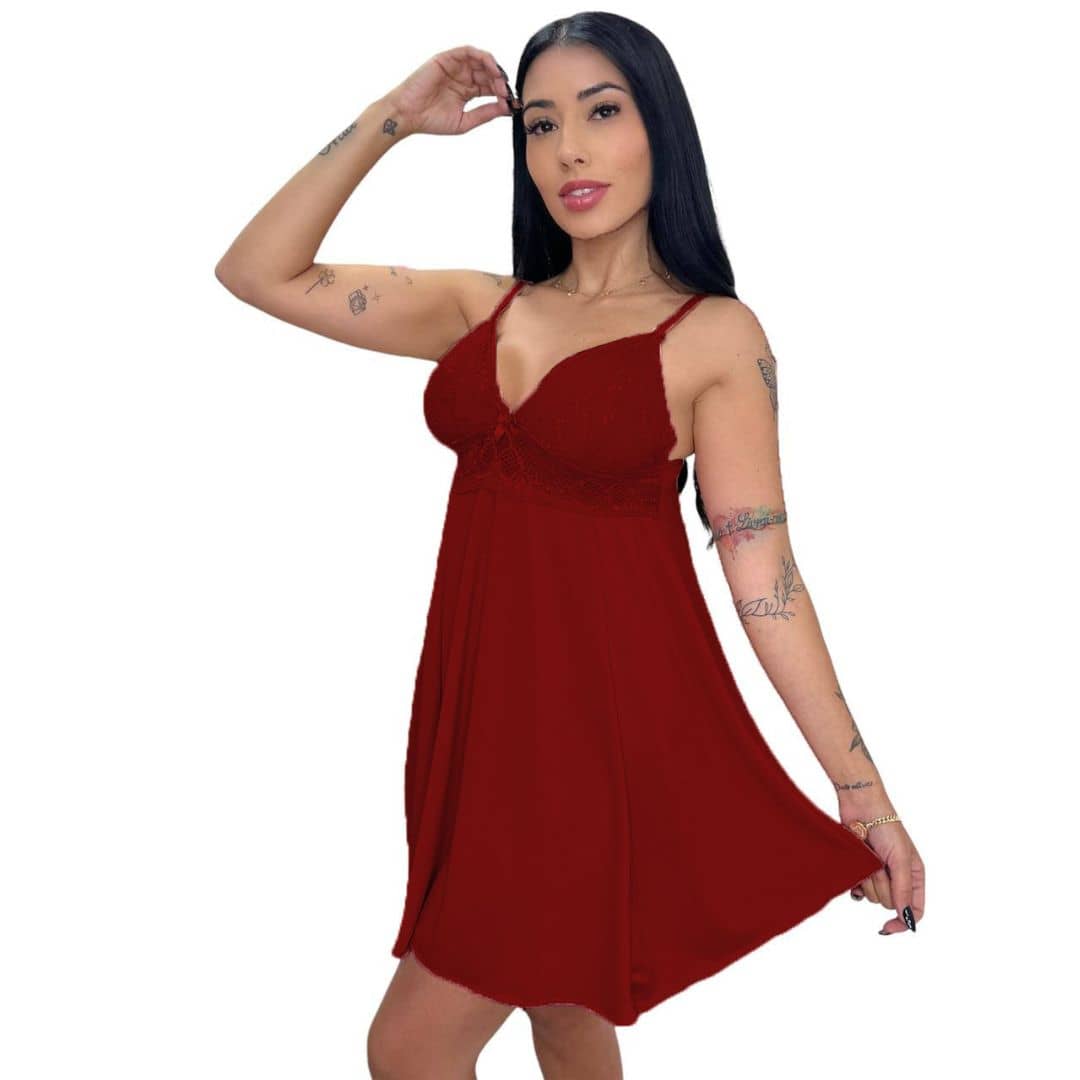 Maternity Sleepwear - Đỏ - Xem 1