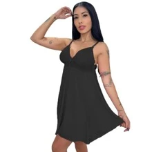 Maternity Sleepwear - 黑色 - 查看 2