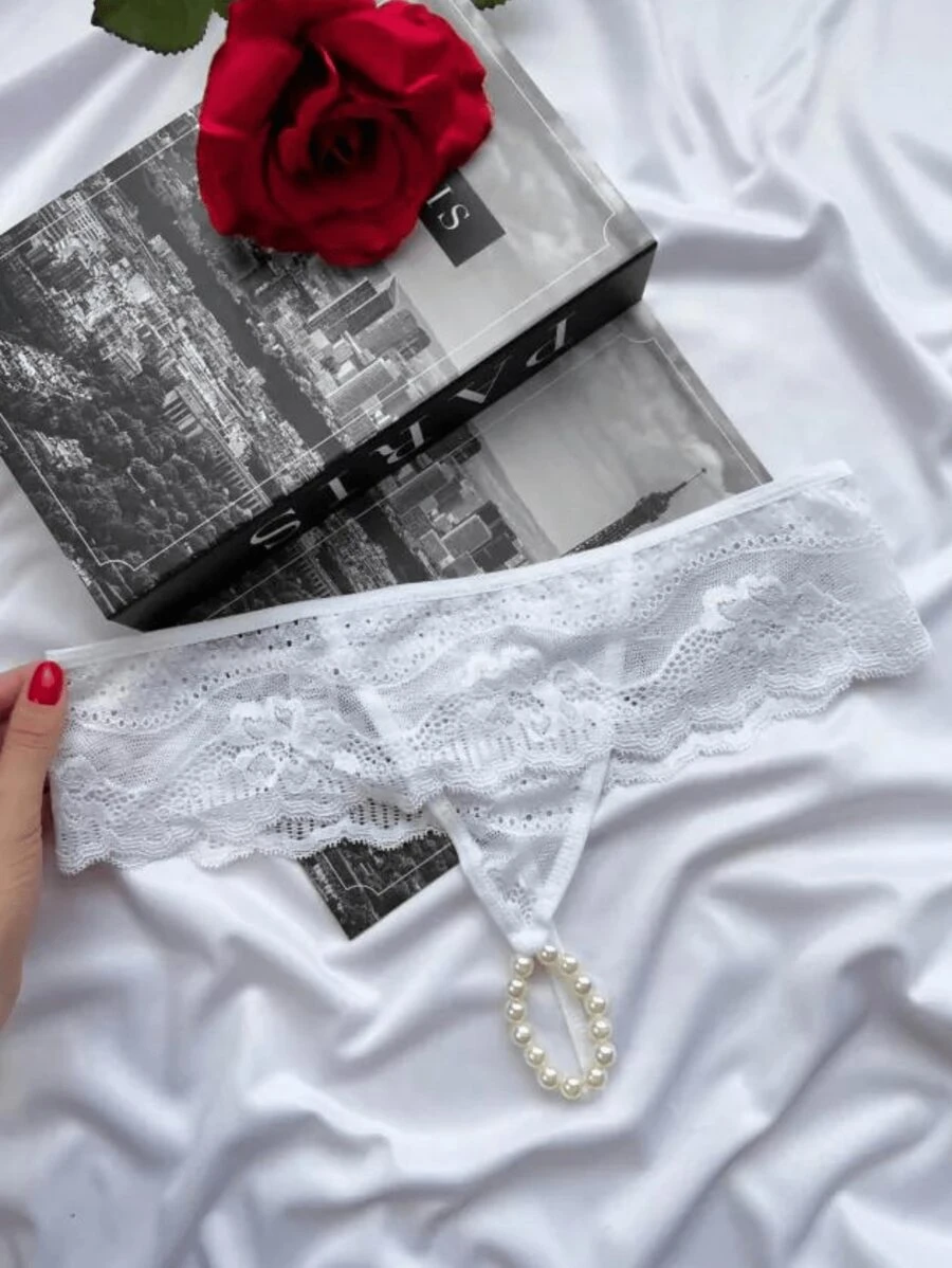 Women Thongs - 白色 - 查看 1