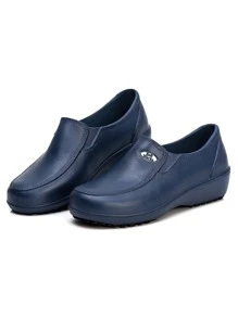 Women Work & Safety Shoes - Màu xanh hải quân - Xem 3