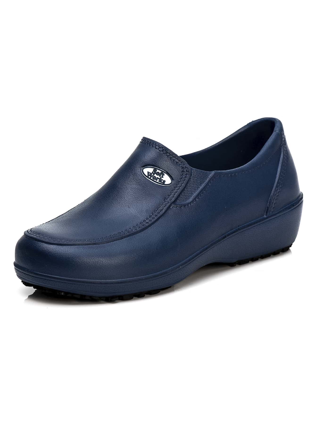 Women Work & Safety Shoes - Màu xanh hải quân - Xem 1