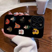 Cartoon Graphic Phone Case - Multicolor - View 4