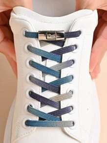 弹性快拆鞋带，彩色时尚鞋带，适合运动鞋、滑板鞋